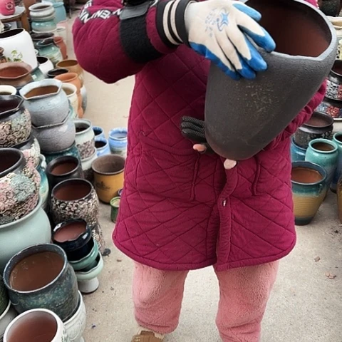 口18高32瑕疵盆子