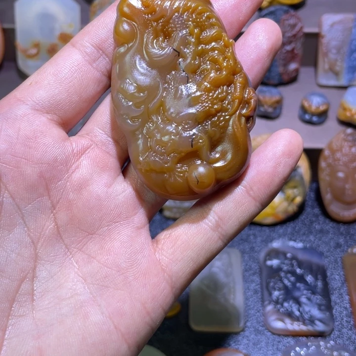 玛瑙/玉髓未镶嵌颈饰