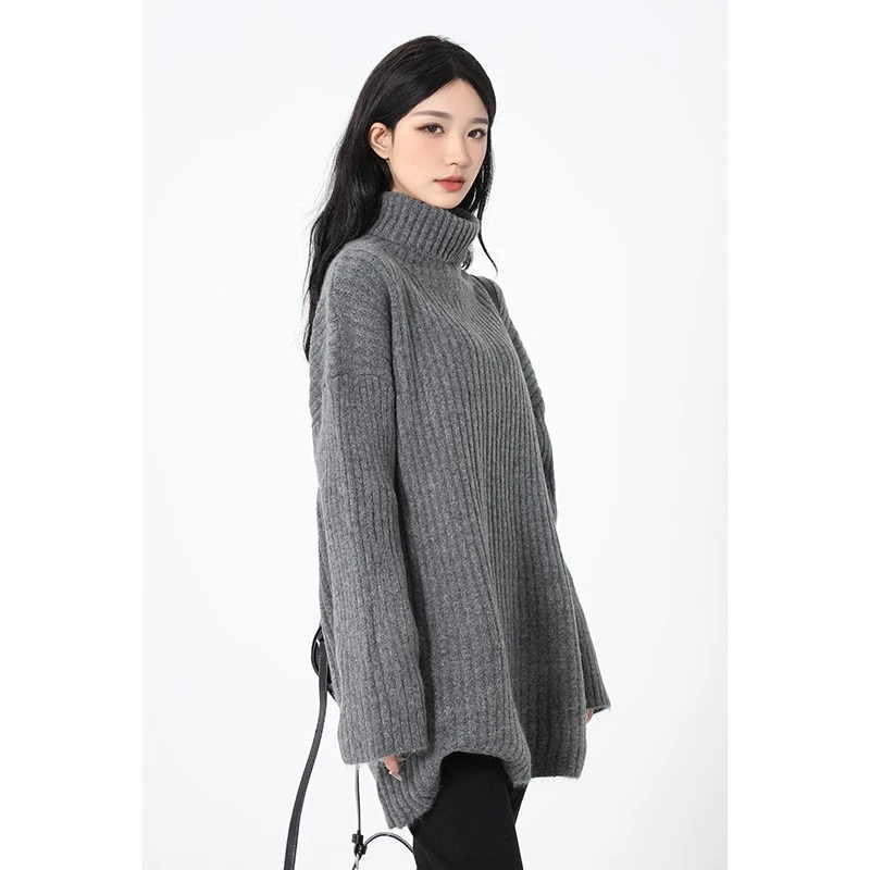 秋季旋律 阿尔帕卡 高领加厚毛衣女秋冬打底长袖针织衫MS244194