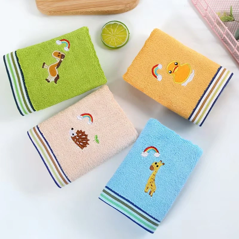 25*50竹棉毛圈刺绣小毛巾