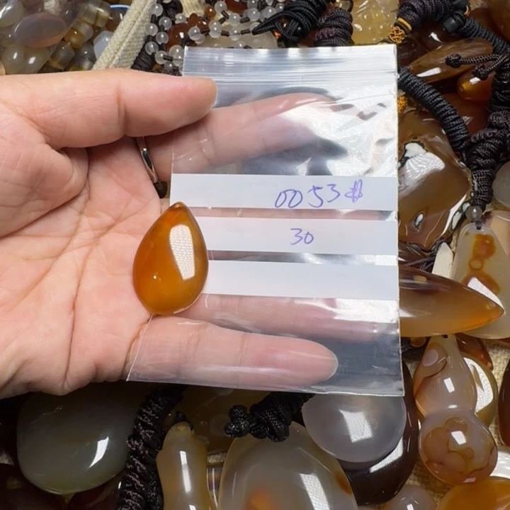 玛瑙/玉髓颈饰合金纤*0053