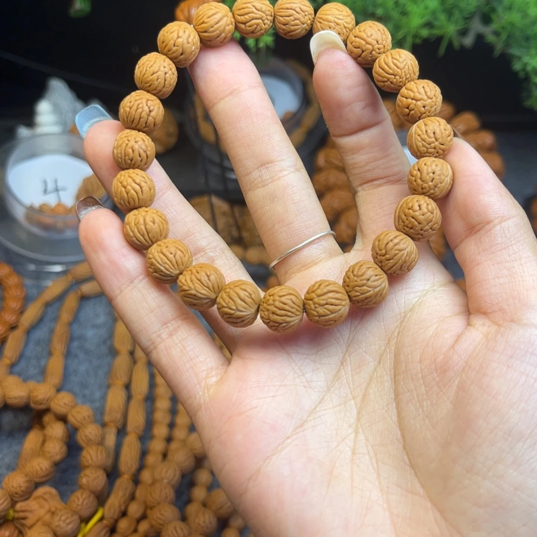 细***风手串桃核桃核单圈