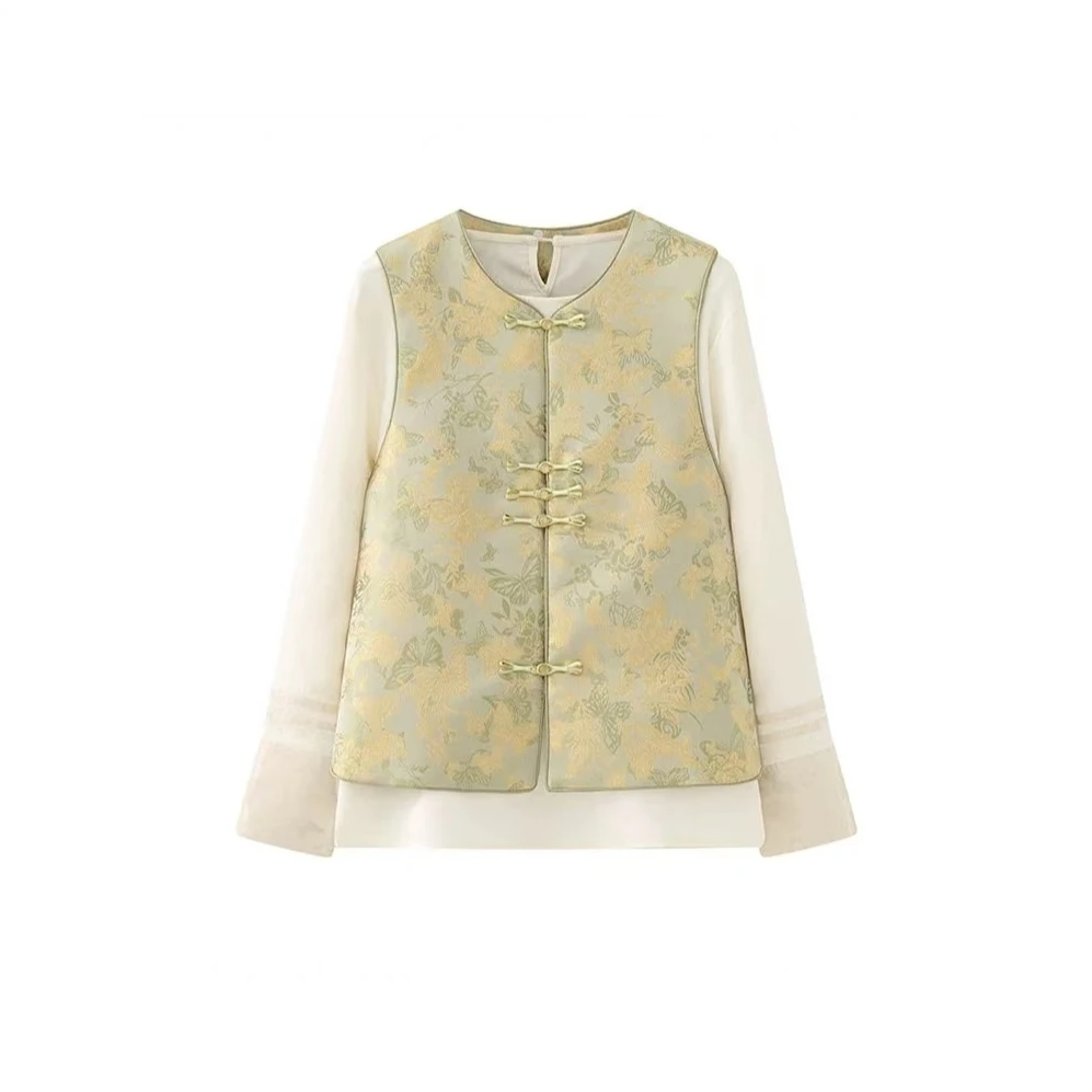 4断码/叫名字/拍对应价格/备注编码/新中式衬衫（实物直播间为准）