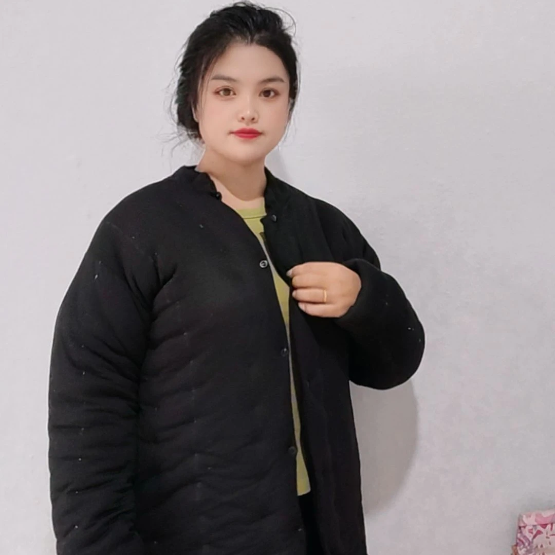 纯手工棉花棉衣男士中老年秋冬加厚保暖内穿中长款居家棉袄外套