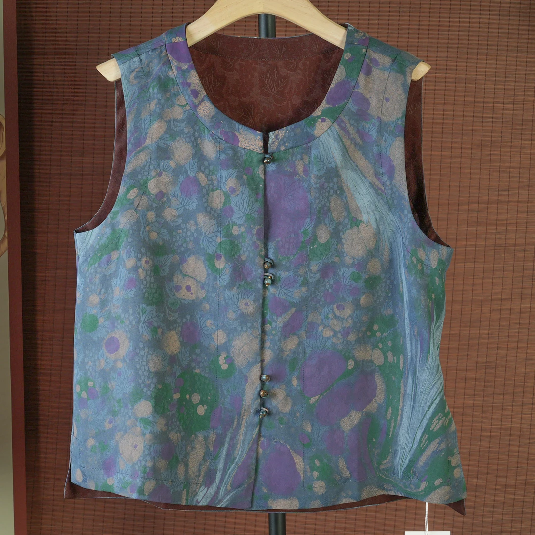 潘 新中式风 复古马甲 250324 L55