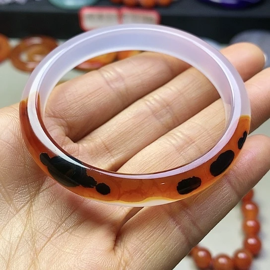 玛瑙/玉髓吊坠(不含链)未镶嵌天**月
