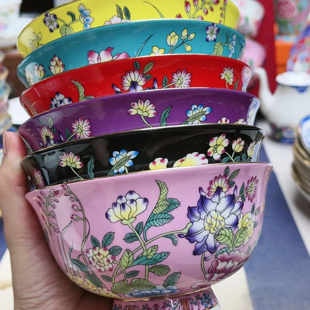 【闪购商品】珐琅5寸6个………………