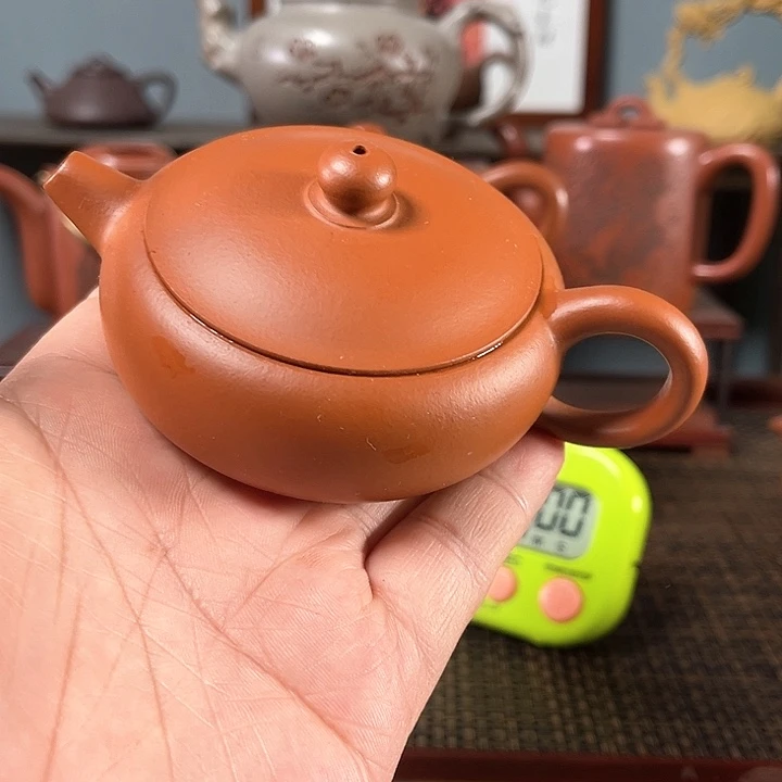 紫砂茶壶麥*宜兴原矿手工紫砂壶