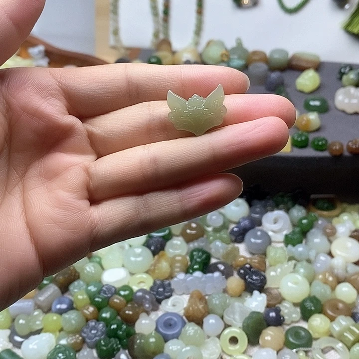 未镶嵌和田玉挂件狐狸面具