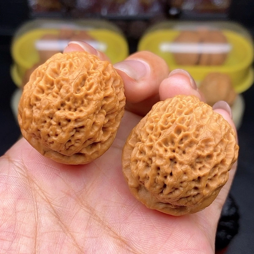 【闪购商品】文玩核桃把件35尺蚂蚁元宝