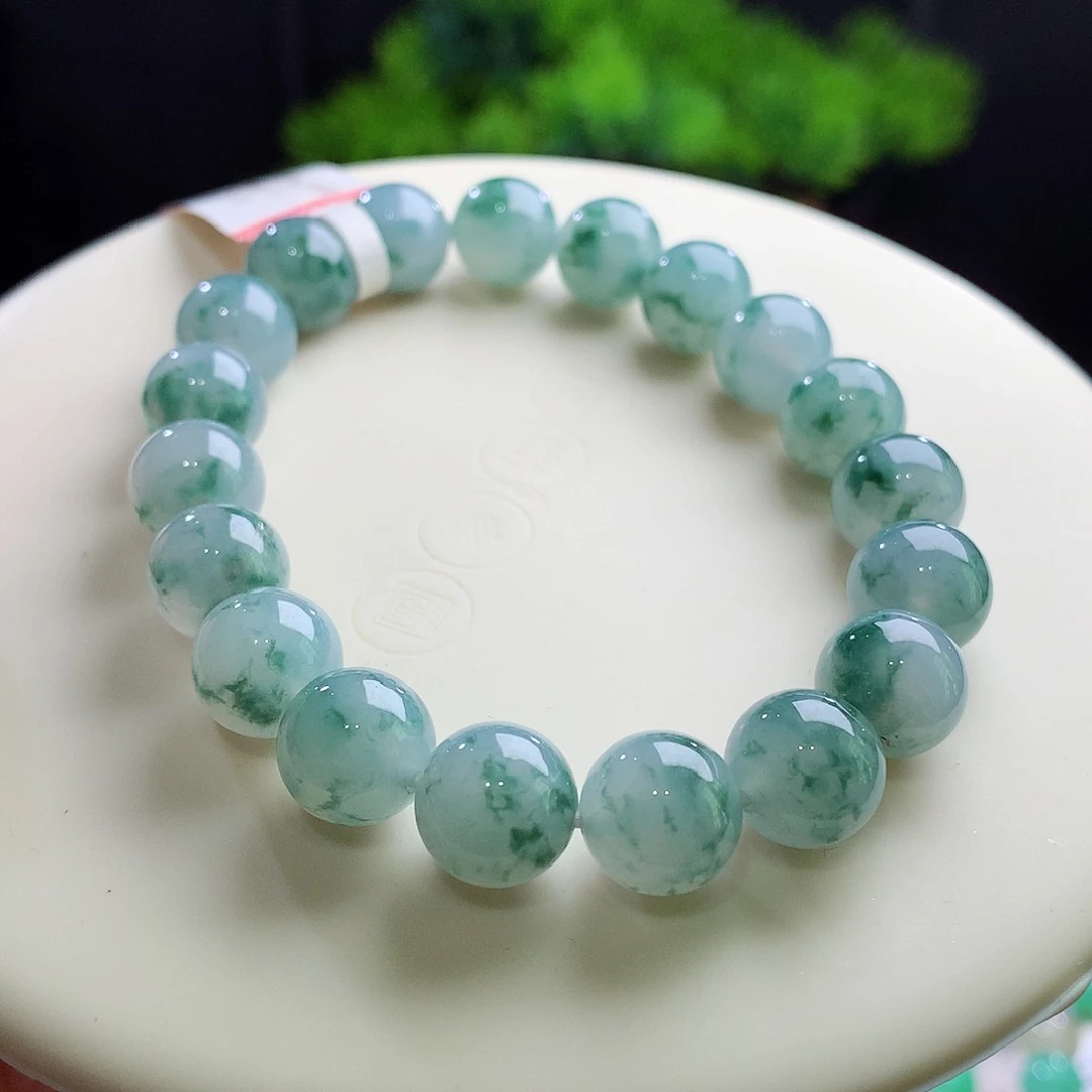 未镶嵌手串翡翠卡10mm