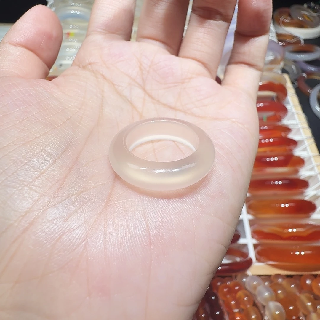 玛瑙/玉髓未镶嵌戒指