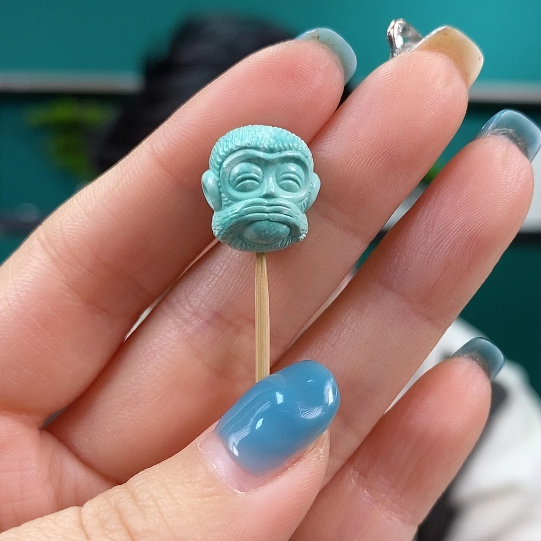 绿松石珠宝奇石未镶嵌