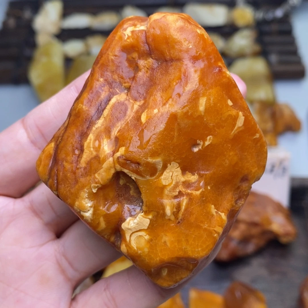 定制蜜蜡天然蜜蜡乌料