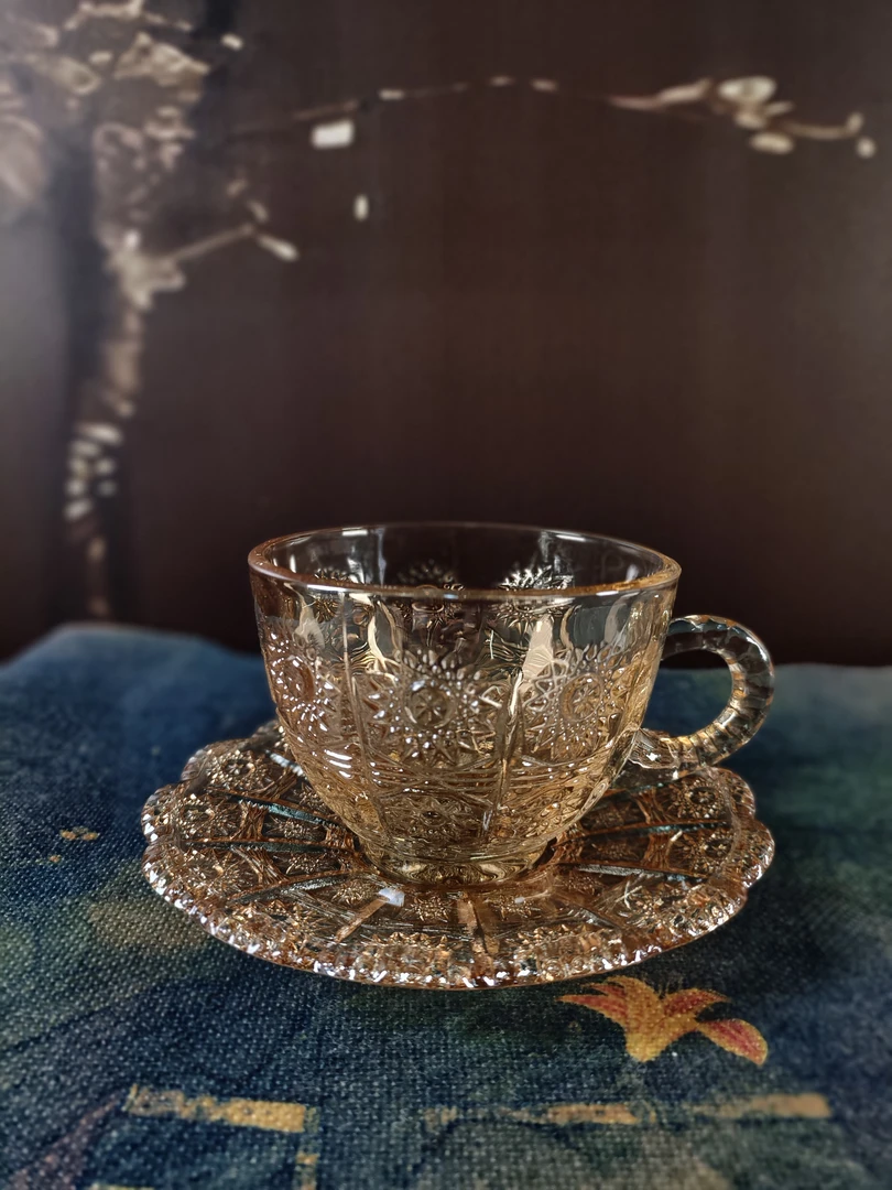 C518-琥珀色咖啡杯YC