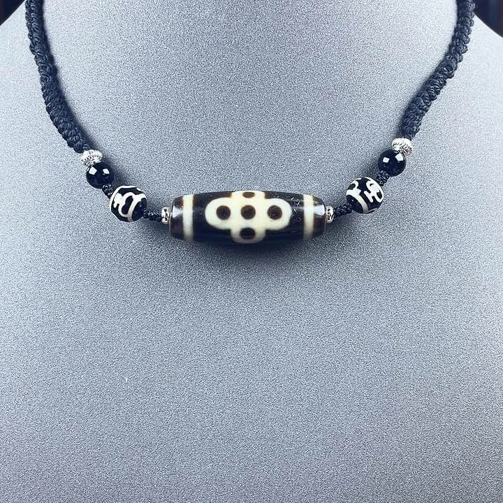 玛瑙/玉髓颈饰合金