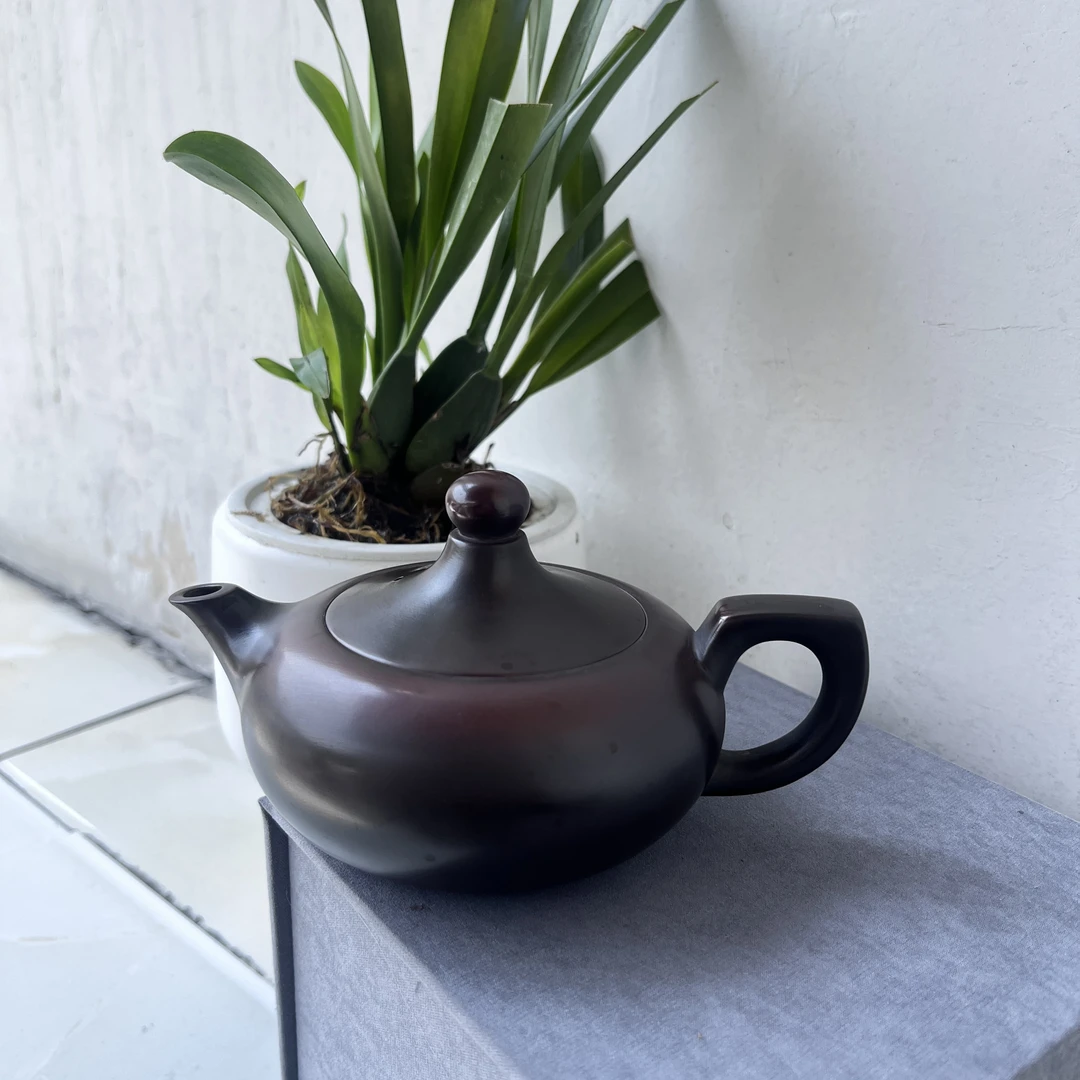 紫陶凤鸣茶壶鸿运当头泡茶壶防烫陶瓷紫陶壶办公家用功夫高档茶具