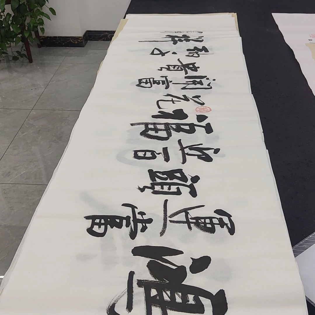 白武坤老师作品一副