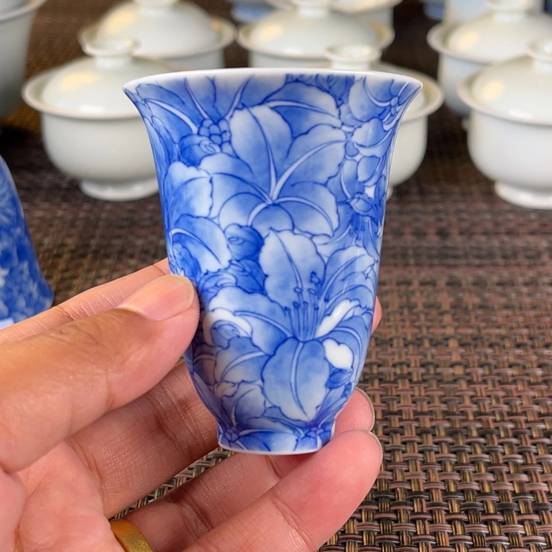 瓷片景德镇陶瓷杯子