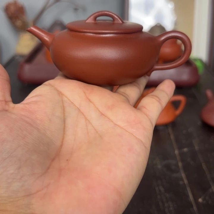 江***筑茶壶紫砂微瑕紫砂壶130毫升