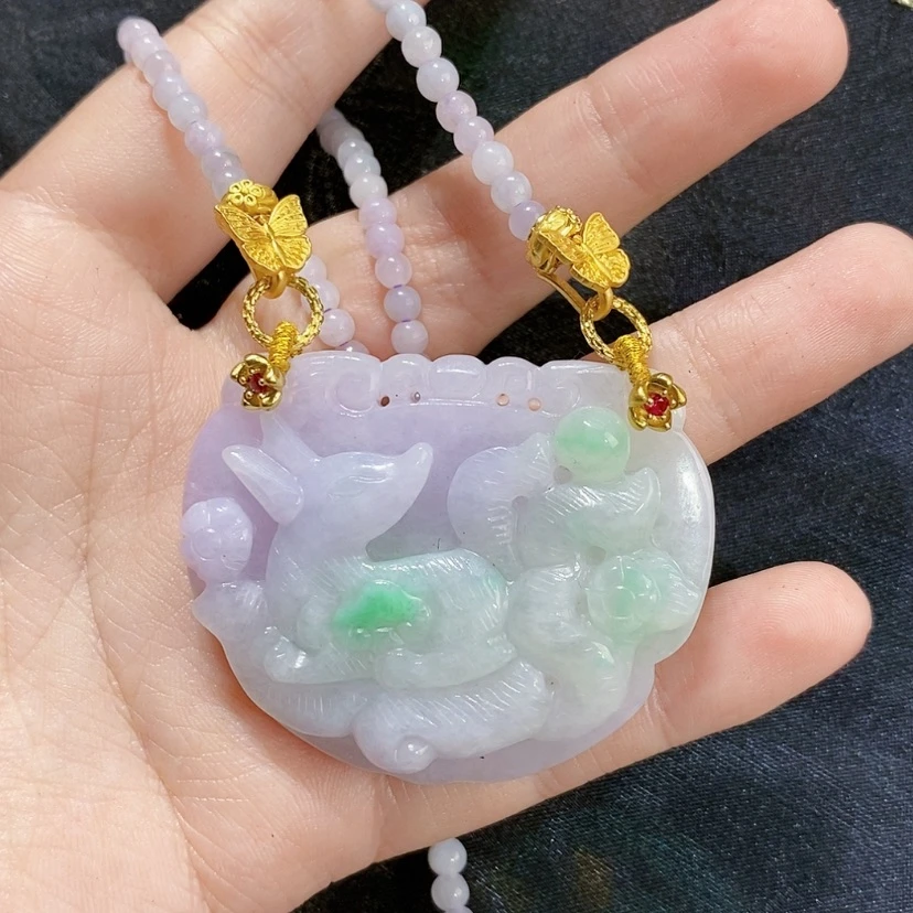 【闪购商品】翡翠未镶嵌颈饰吊坠