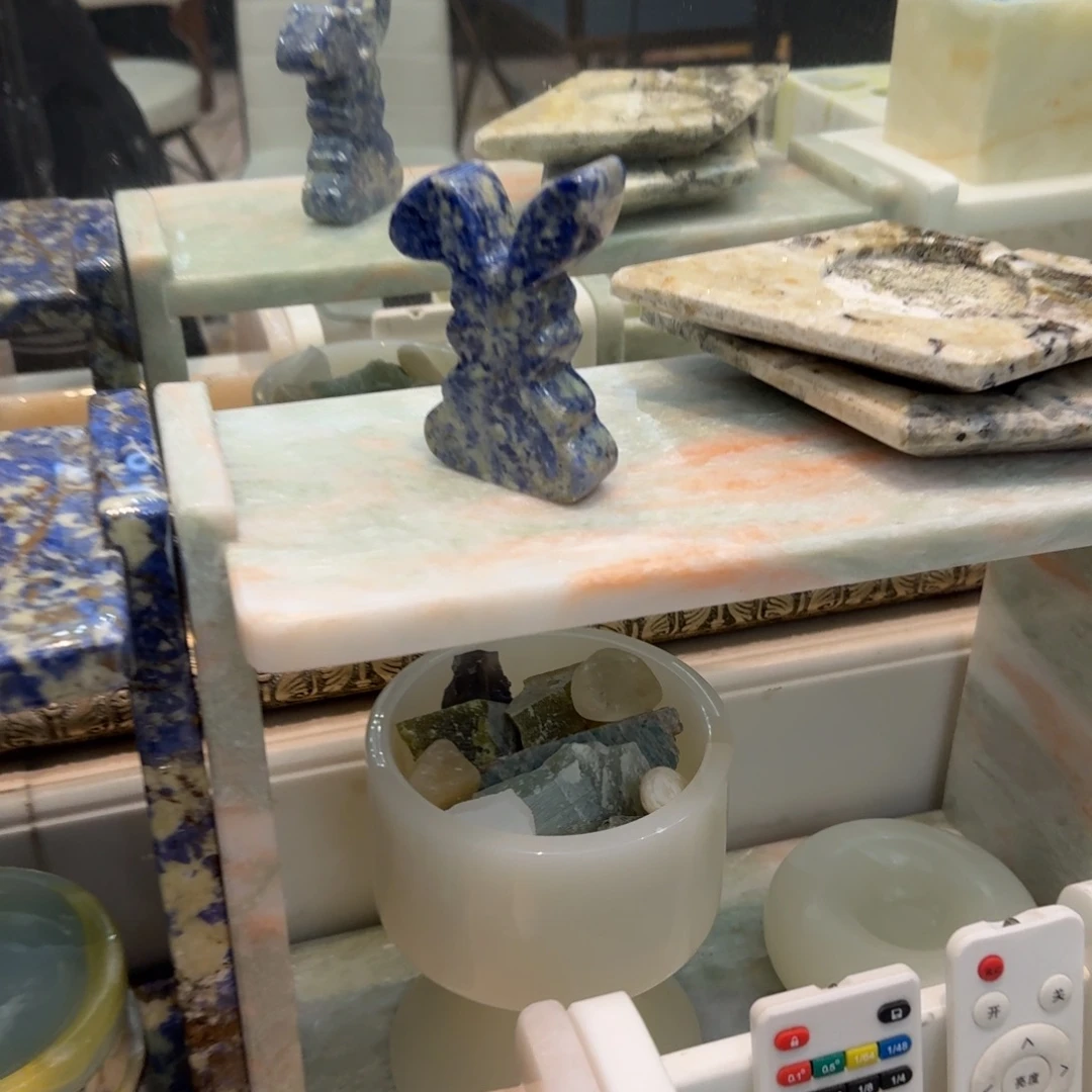 石材玻利维亚蓝小兔子