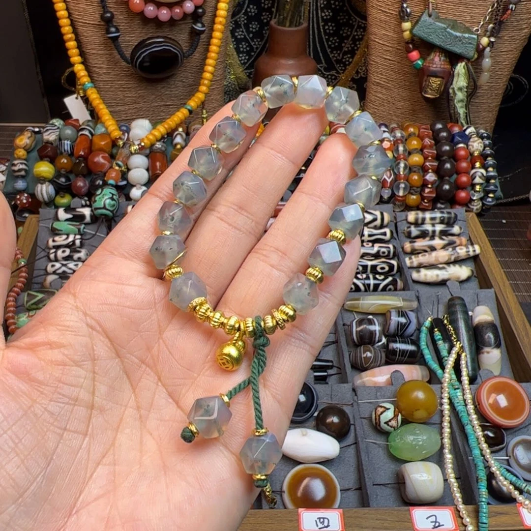 玛瑙/玉髓未镶嵌手链