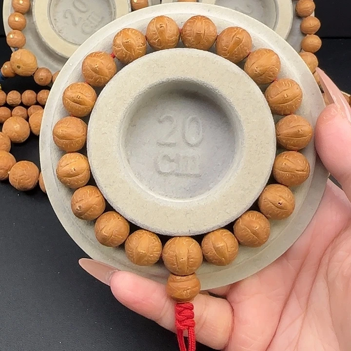 手串凤眼菩提L300-K20凤眼菩提12+同时红皮厚皮壳