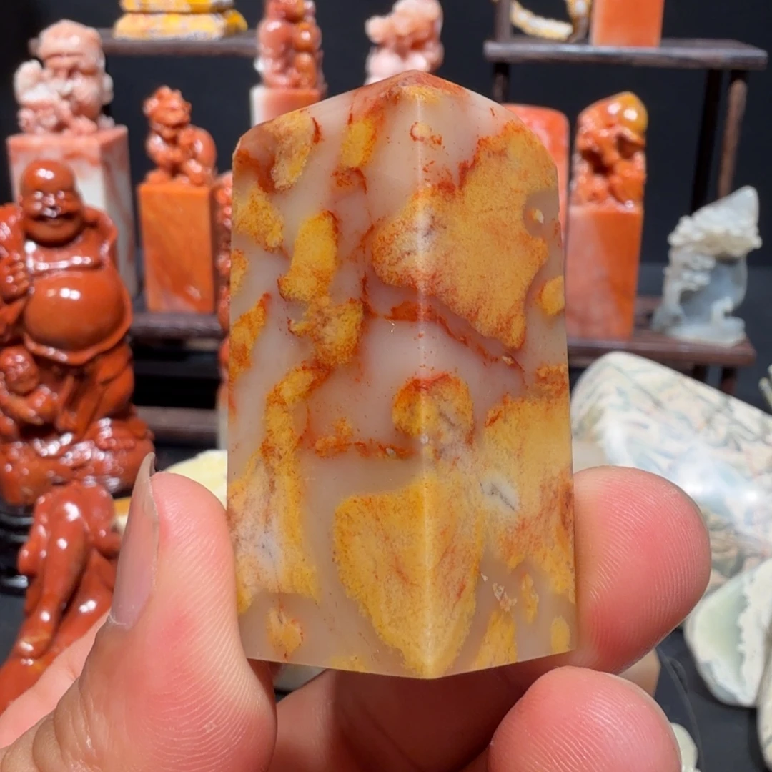 印石寿山石寿山石芙蓉石印章