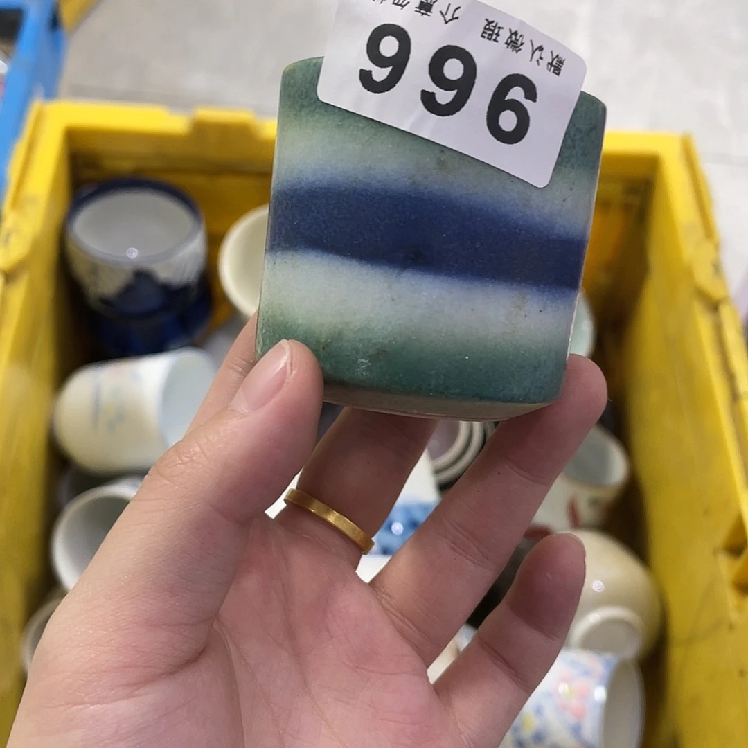 旧***猫瓷片瓷器瓷片默认微瑕、谨慎下单