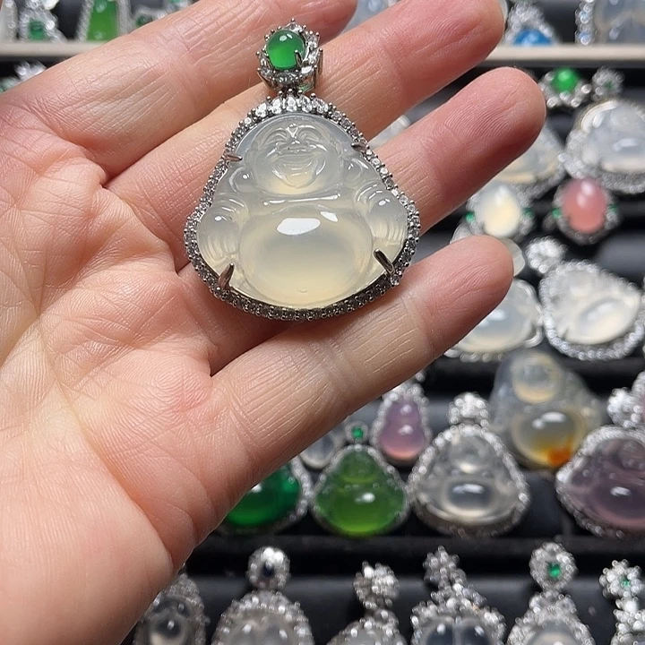 玛瑙/玉髓合金挂件