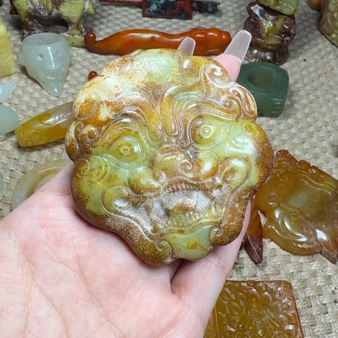 白玉菩提吊坠挂件