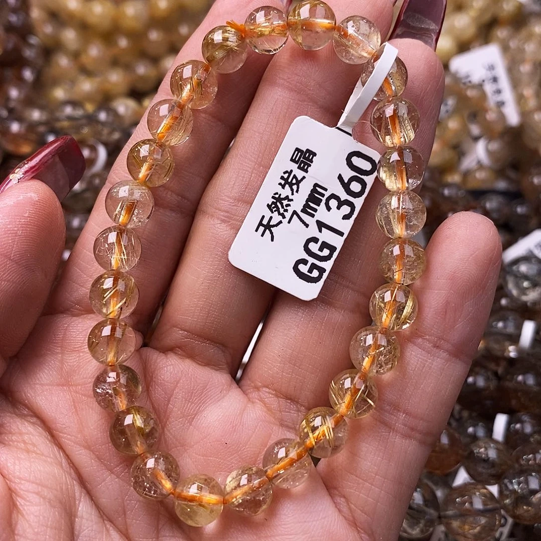 水晶手链未镶嵌水