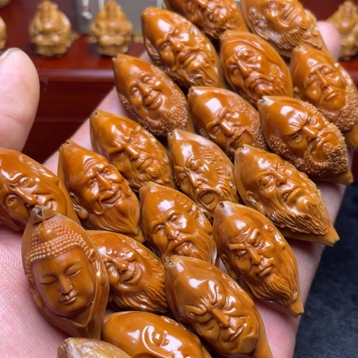 橄榄核手串/手链橄榄绿