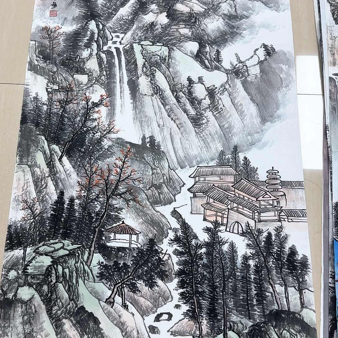 国画国画作品展的