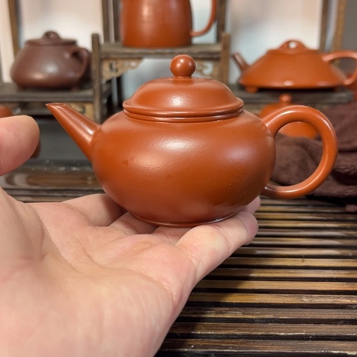 紫砂茶壶原矿紫砂手工制作