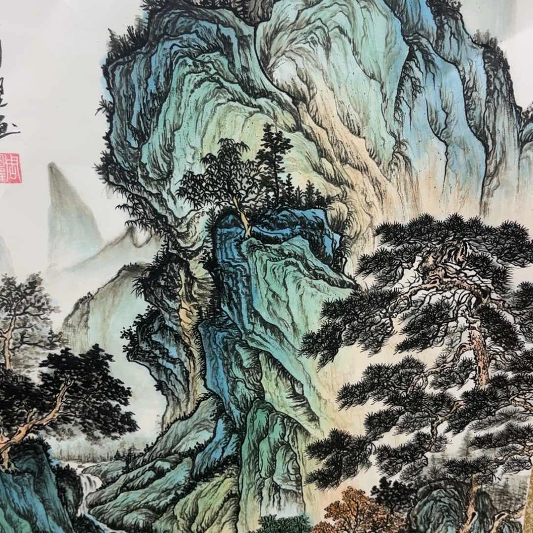 国画星**原QA原创山水作品！带证书！限购一单