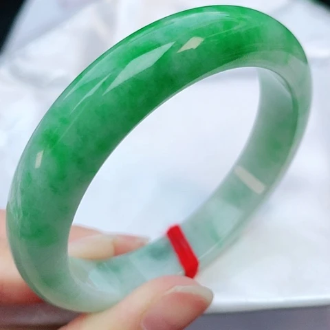 未镶嵌手镯翡翠54圈口882350