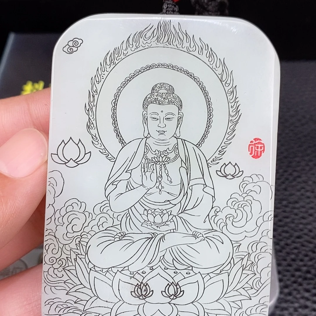 颈饰未镶嵌和田玉