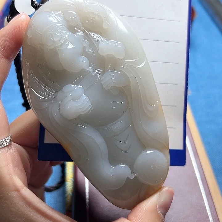 和田玉挂件未镶嵌天*