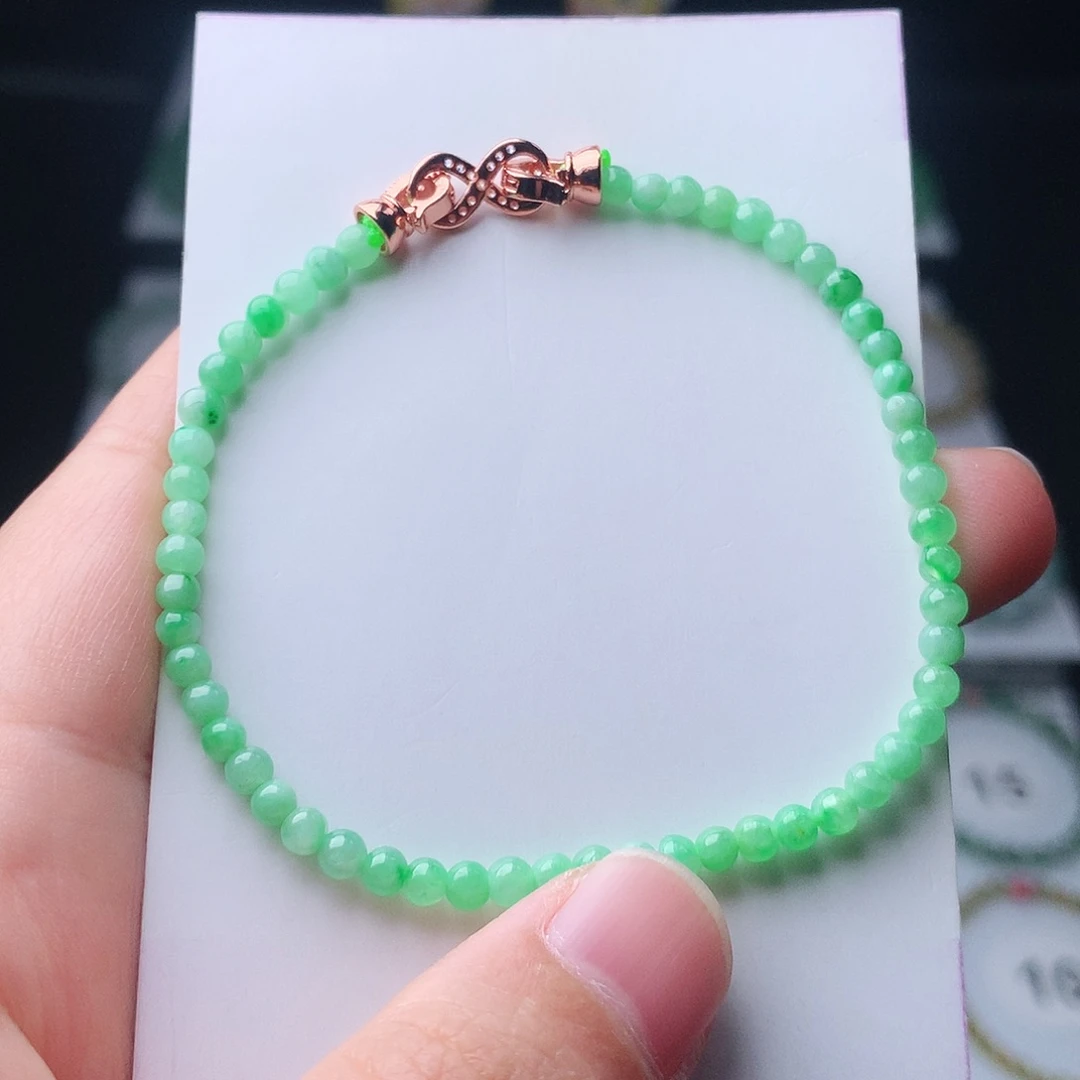 翡翠未镶嵌手链翡翠