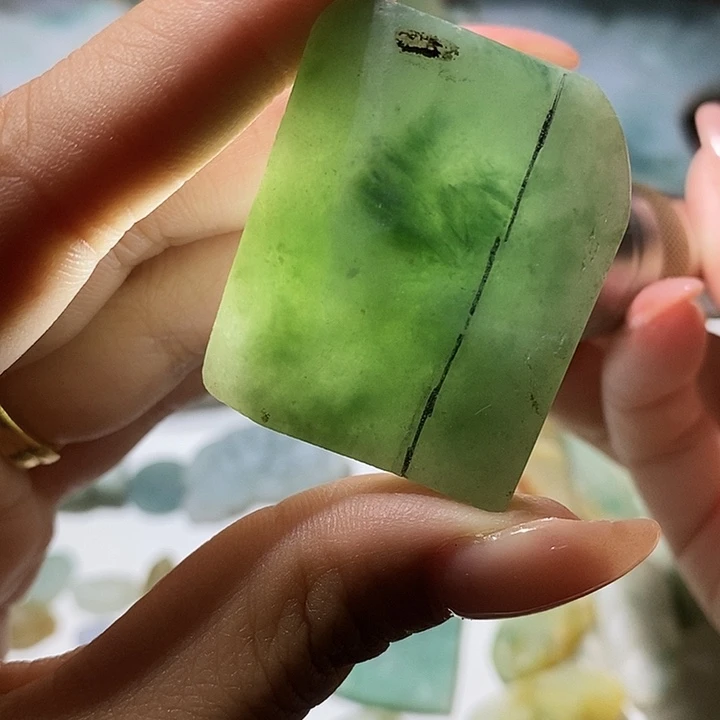 翡翠散珠天然翡翠