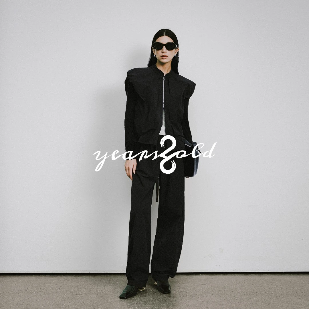 26yearsold法式宽松长袖上衣复古抽绳运动风时尚套装25AW-3655Z