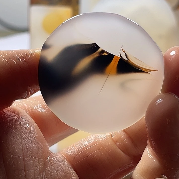 玛瑙/玉髓未镶嵌吊坠(不含链)