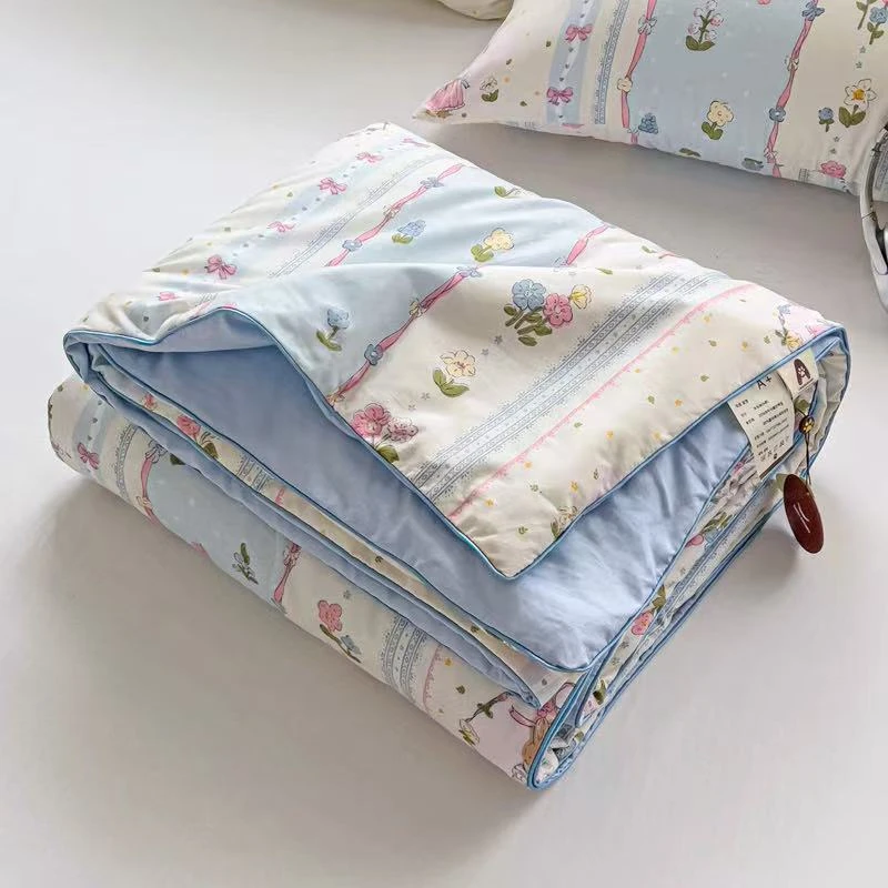 2025新款A类超柔软云朵水洗嵌绳款可机洗单夏被