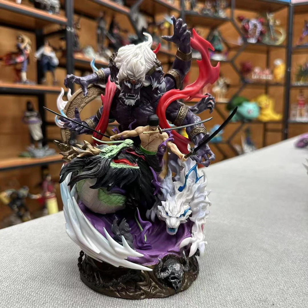 【全款现货】海贼王 优质版小号地狱索隆 手办摆件 23CM