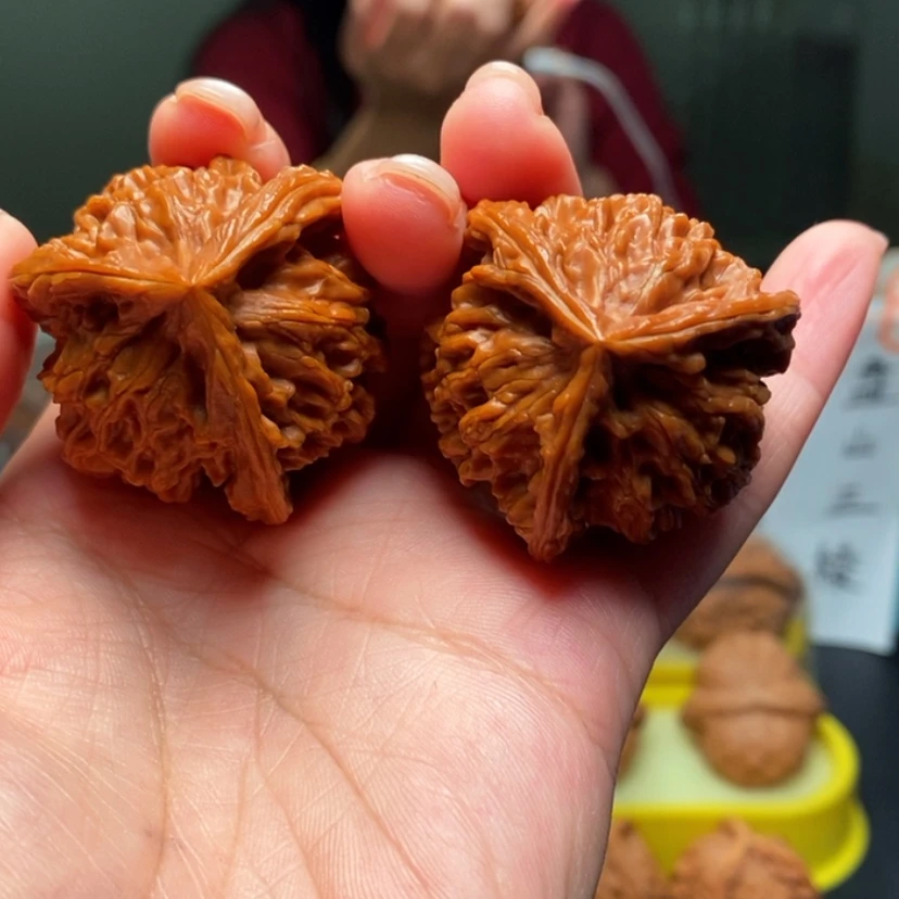 【闪购商品】把件桃核༄****7号三棱