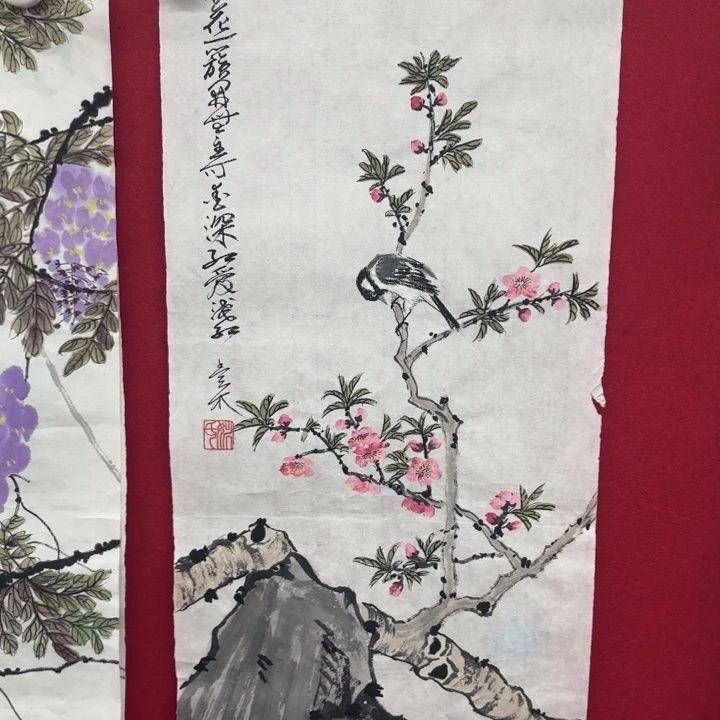 国画绘画作品多次参加