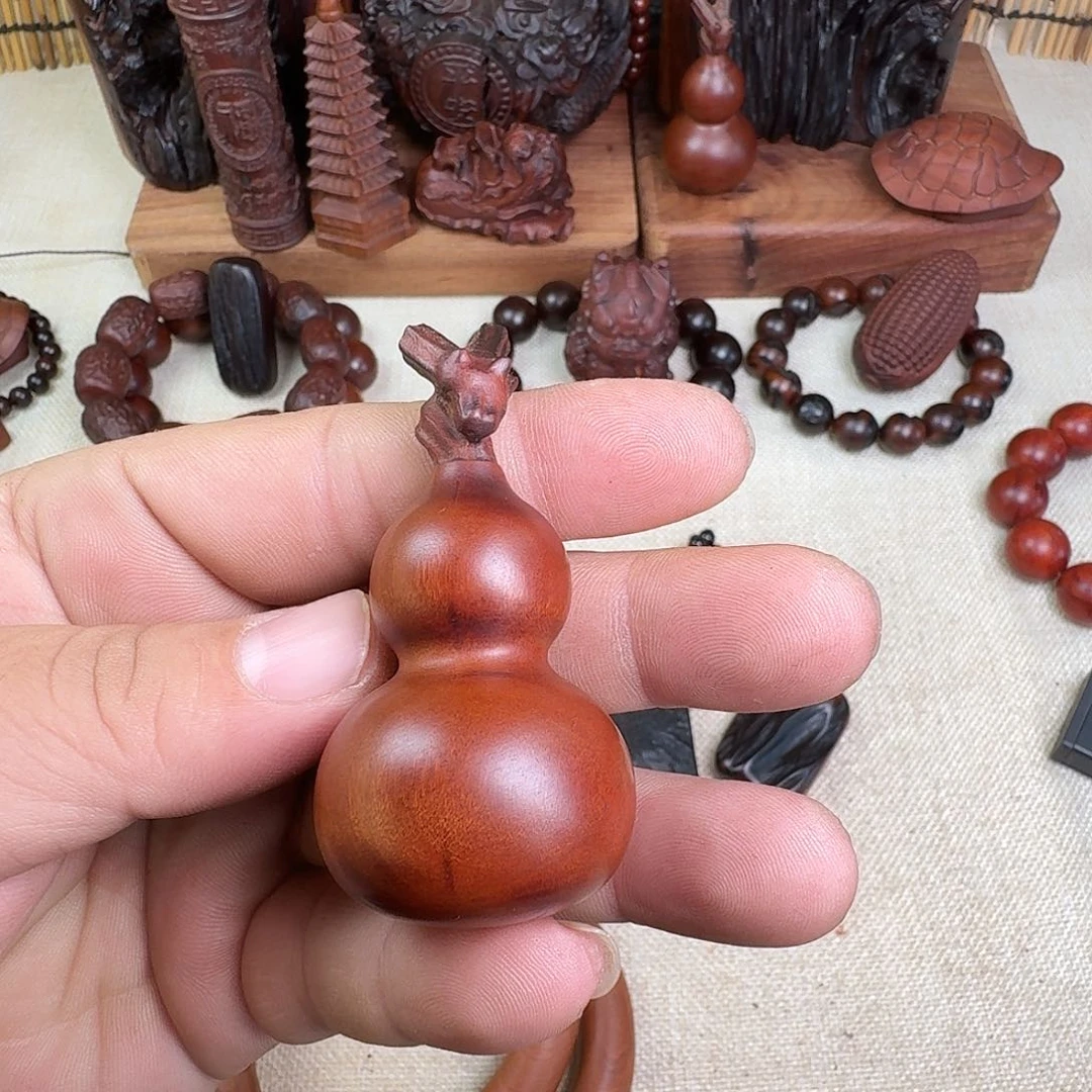 木雷击枣木手把葫芦