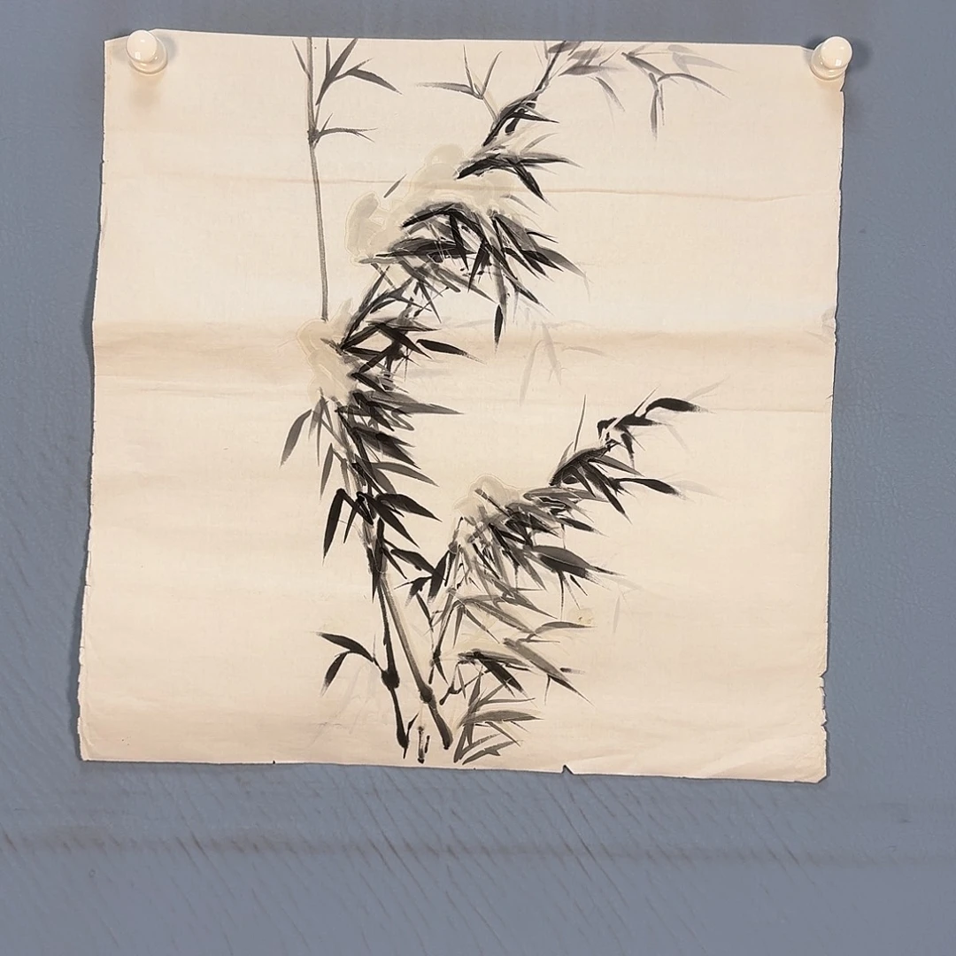 国画1292 牡丹花盛开时花